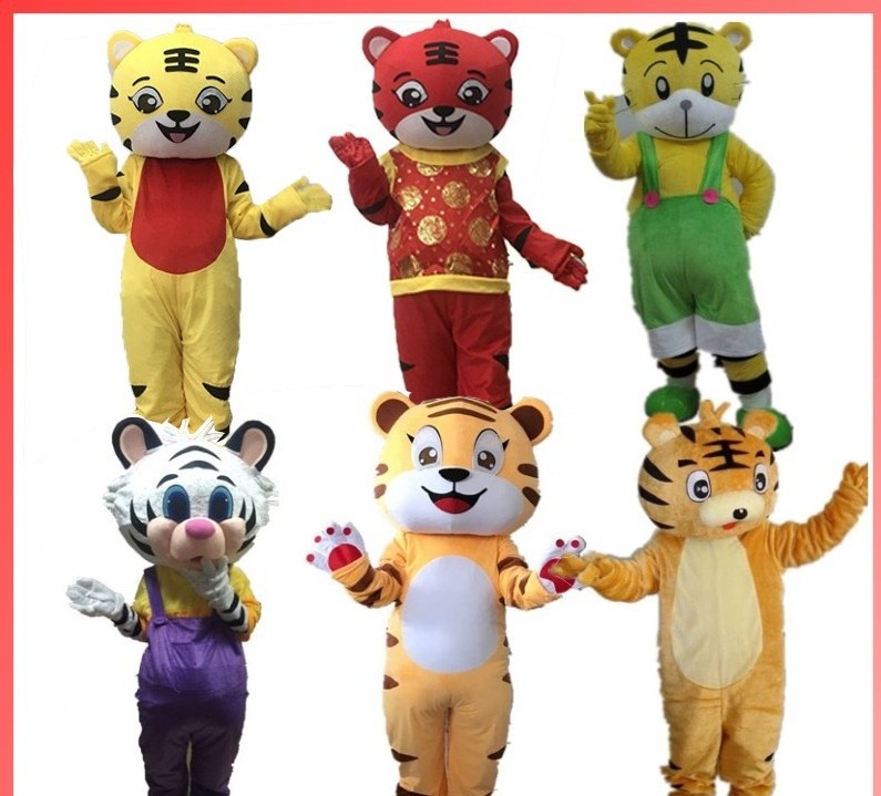 Factory OEM Advertising Adults PAW tiger Patrol Mascot Costume Custom Made Cartoon Character Costumes