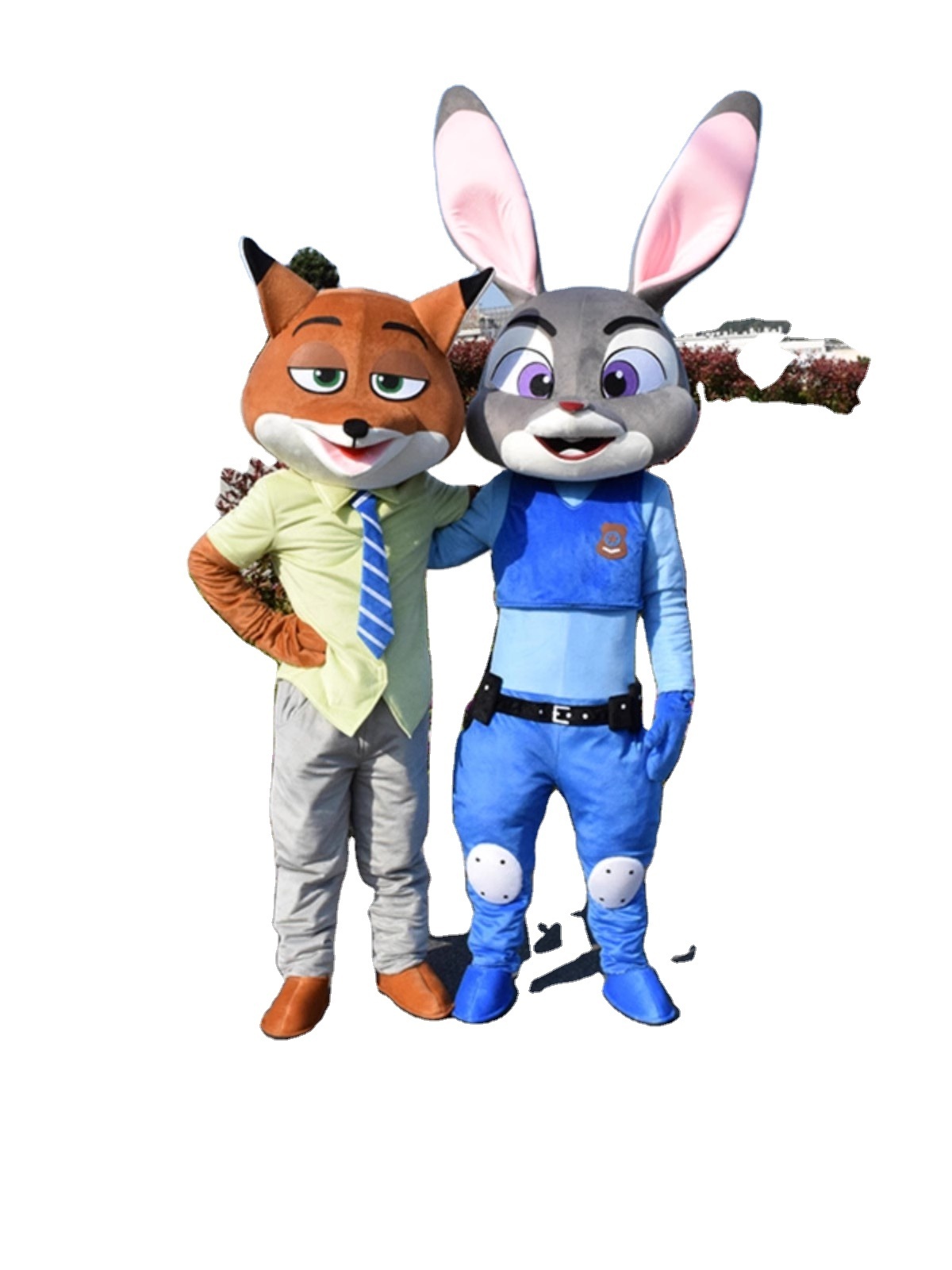 Zootopia Cartoon Mascot Costumes Halloween Zootopia Plush Customized Animal Costume Holiday Cosplay For Adult