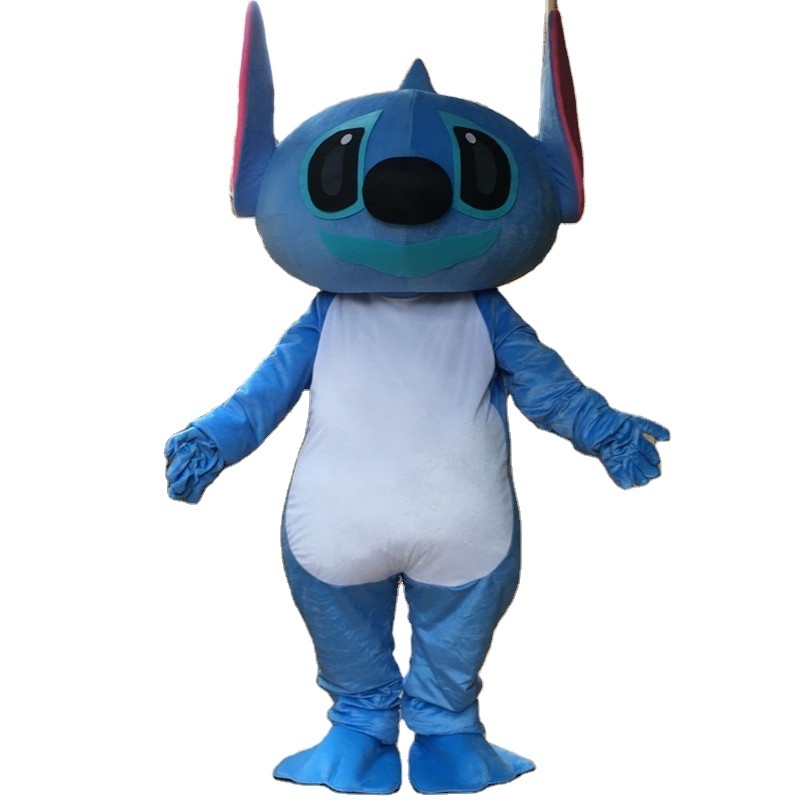 Stitch anime doll costumes cartoon costumes stage props, walking doll dress up hoods costume