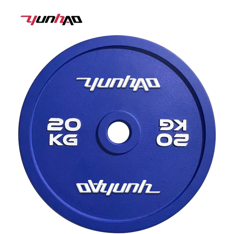 Hot Sale Custom Logo Free Weight Powerlifting 0.25-50 KG Cast Iron Calibrated Steel Weights Plates Set