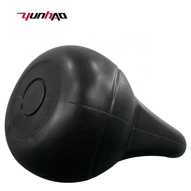 High Quality Wholesale Sport Gym Power Training Fitness 8KG Vinyl Plastic Sand Filled  Cement Kettlebell