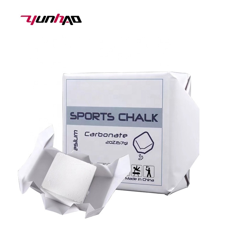 Factory Wholesale Gymnastic Weight Lifting Solid Magnesium Carbonate Gym Chalk