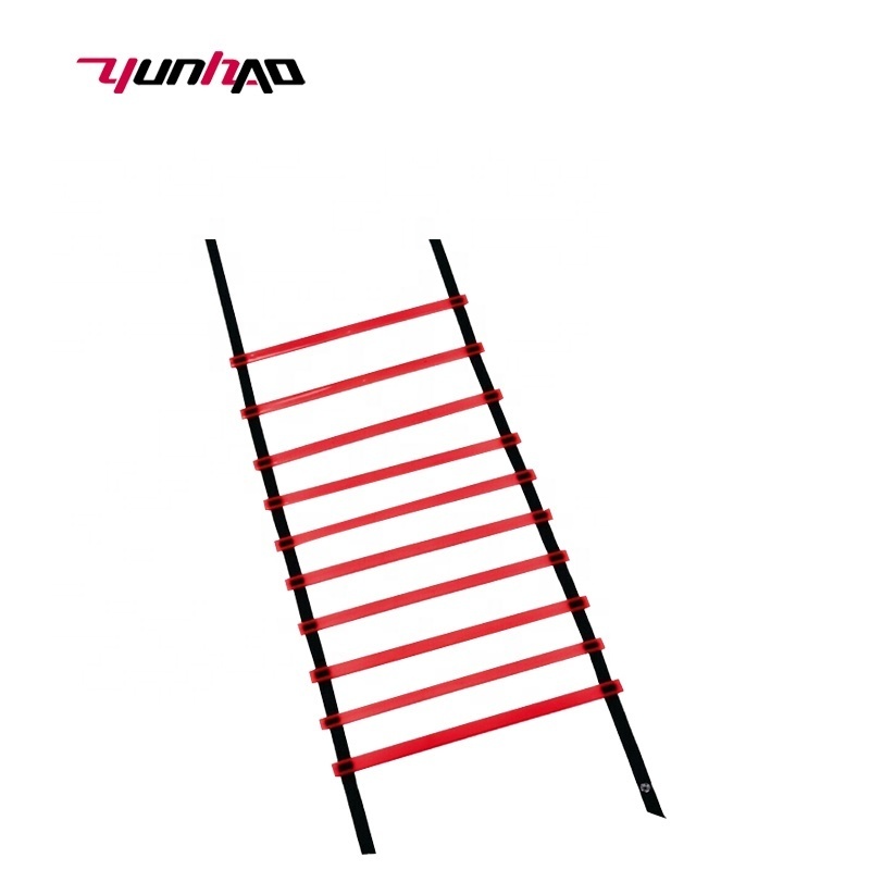 High Quality 3 M 4 M 5 M 6 M 10 M Adjustable Training Speed Ladder Agility Ladder With Black Carry Bag