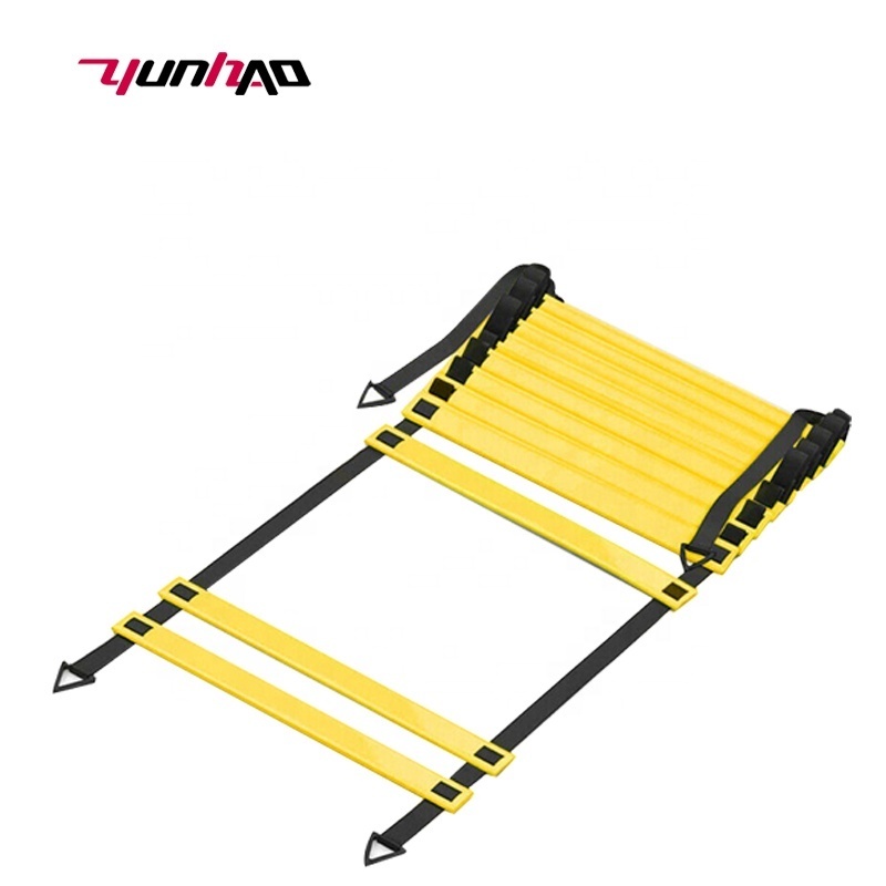 High Quality 3 M 4 M 5 M 6 M 10 M Adjustable Training Speed Ladder Agility Ladder With Black Carry Bag