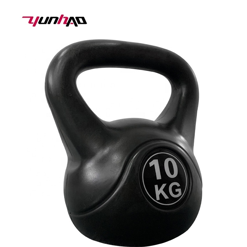 Yuncheng Manufacturer Professional Equipment 25 lb Cement Dumbbell Kettlebell Set For Fitness