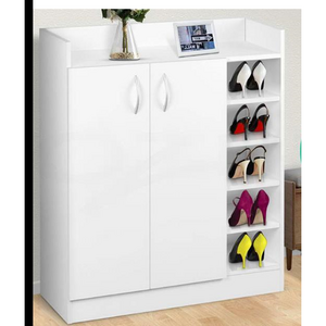 Simple Home Cabinets Multi-layer Functional Slim Shoe Cabinet Entrance Shoe Cabinet