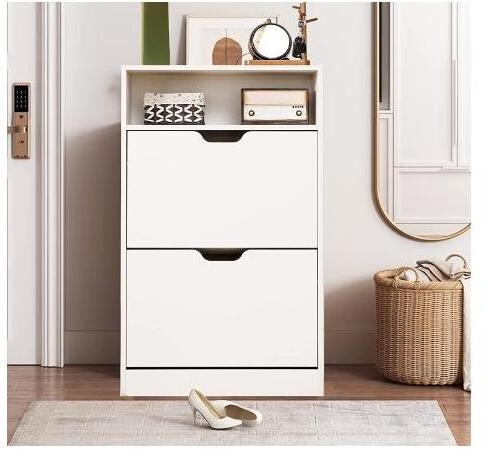 Simple Home Cabinets Multi-layer Functional Slim Shoe Cabinet Entrance Shoe Cabinet