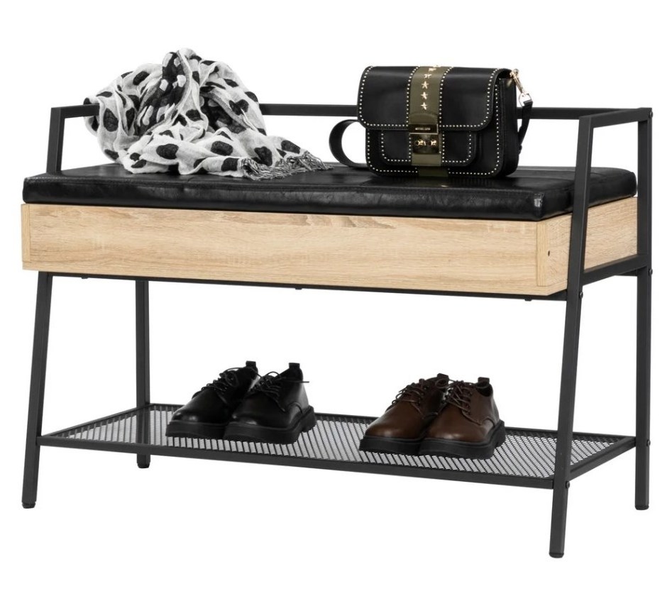 Home Furniture OEM ODM Shoes Shelf Shoe Bench with Cushion