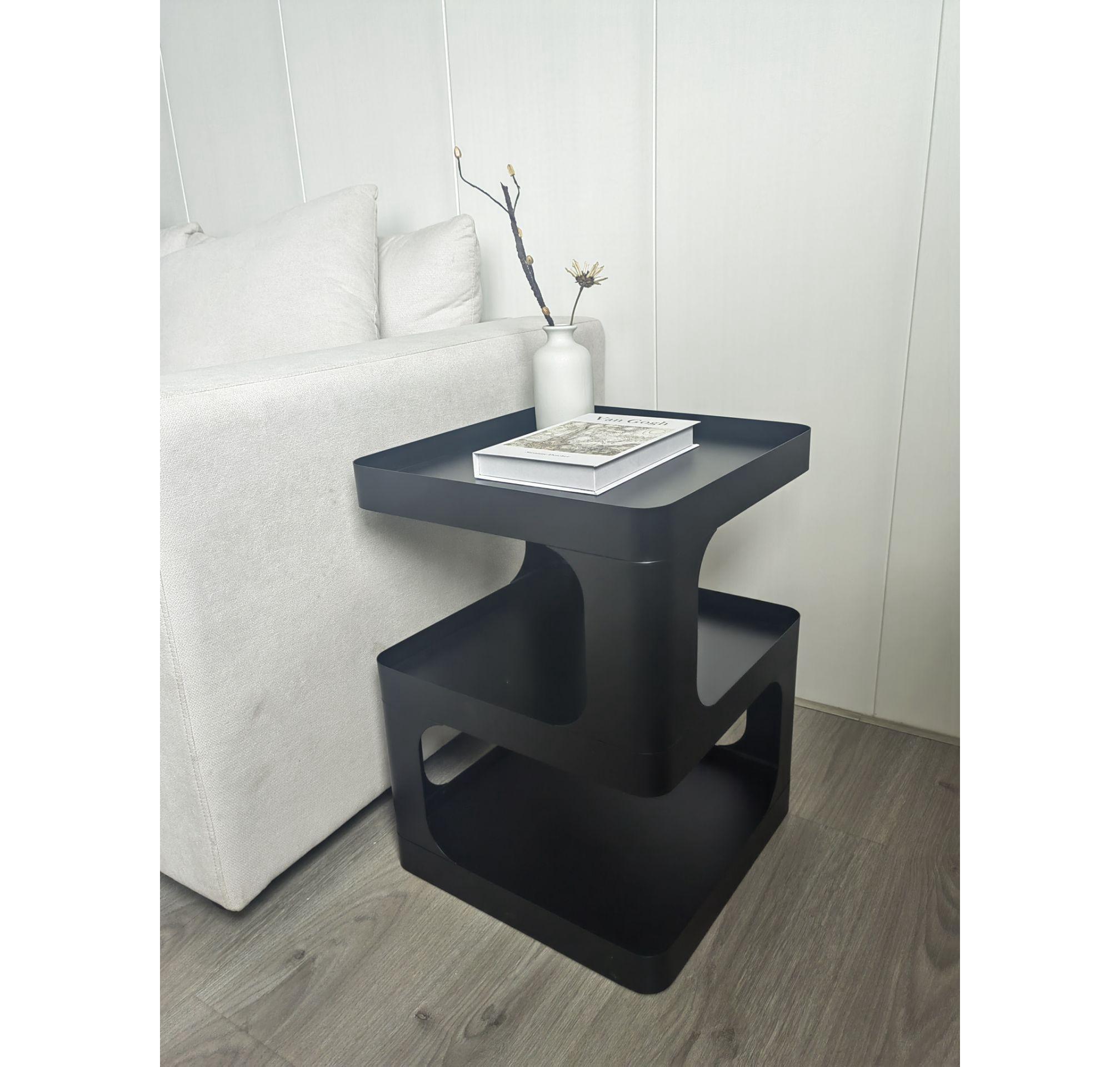 S Shape Coffee Side Table Furniture Reasonable Price New Arrival Modern Metal Hotel Bedside Table