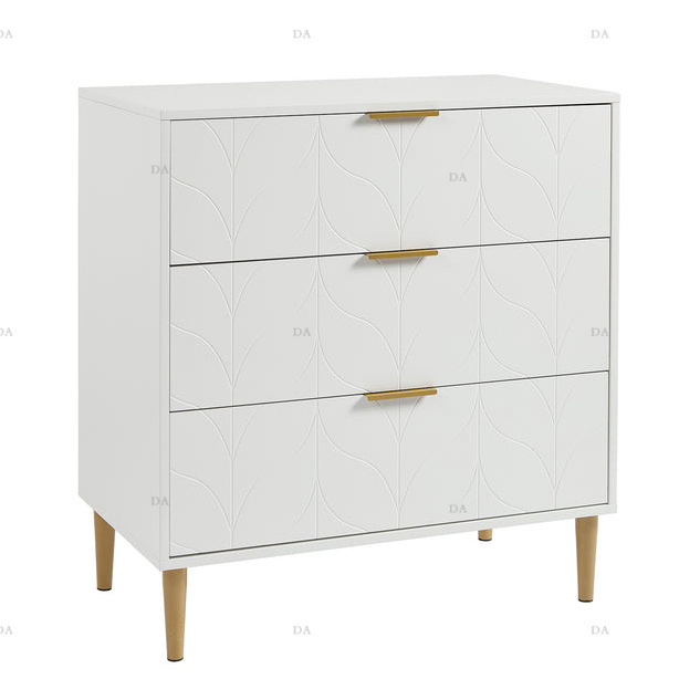 Modern Living Room Flat Pack Durabox Drawer Cabinet Knocked Down Metal Leg Storage Cabinet With Drawers