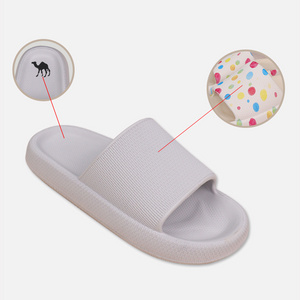 hot selling pillow slides cloud slippers custom cloud slides home custom slippers with logo indoor outdoor slippers