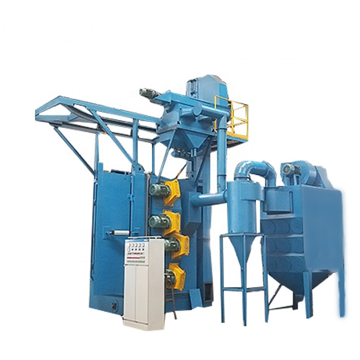 Lpg Gas Cylinder Hanging Chain Type Shot Blating Machine/overhead Conveyor Shot Blasting System