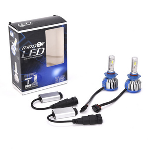 T1 H7 H4 LED Canbus Car Headlight 12V 80W 8000lm Car Headlight Conversion Kit