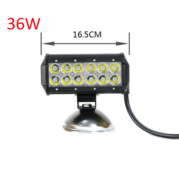 2018 2 Rows Led Light Bar Waterproof Offroad LED Working Light Bar 18W 36W 54W 72W 90W 126W 144W 180W 198W 234W LED Light Bar