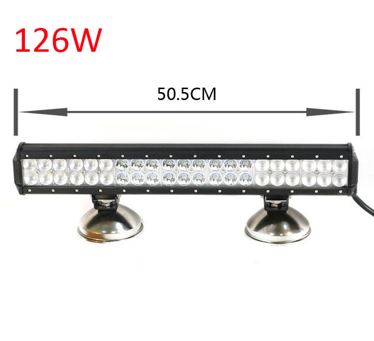 2018 2 Rows Led Light Bar Waterproof Offroad LED Working Light Bar 18W 36W 54W 72W 90W 126W 144W 180W 198W 234W LED Light Bar