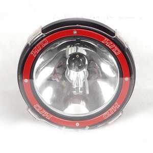 YC888 7 Inch HID Work Light 35W 55W Spot Light Round Shape Car Work Light