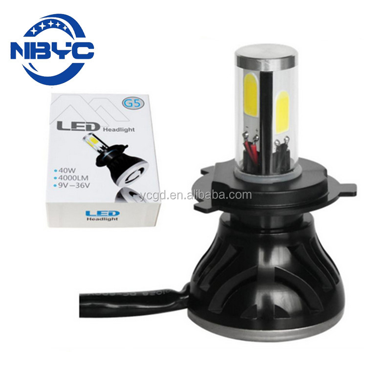 G5 Led Headlight  H1 H3 H4 H7 9005 9006 40W 4000LM Car Led Lamp  Led Bulb