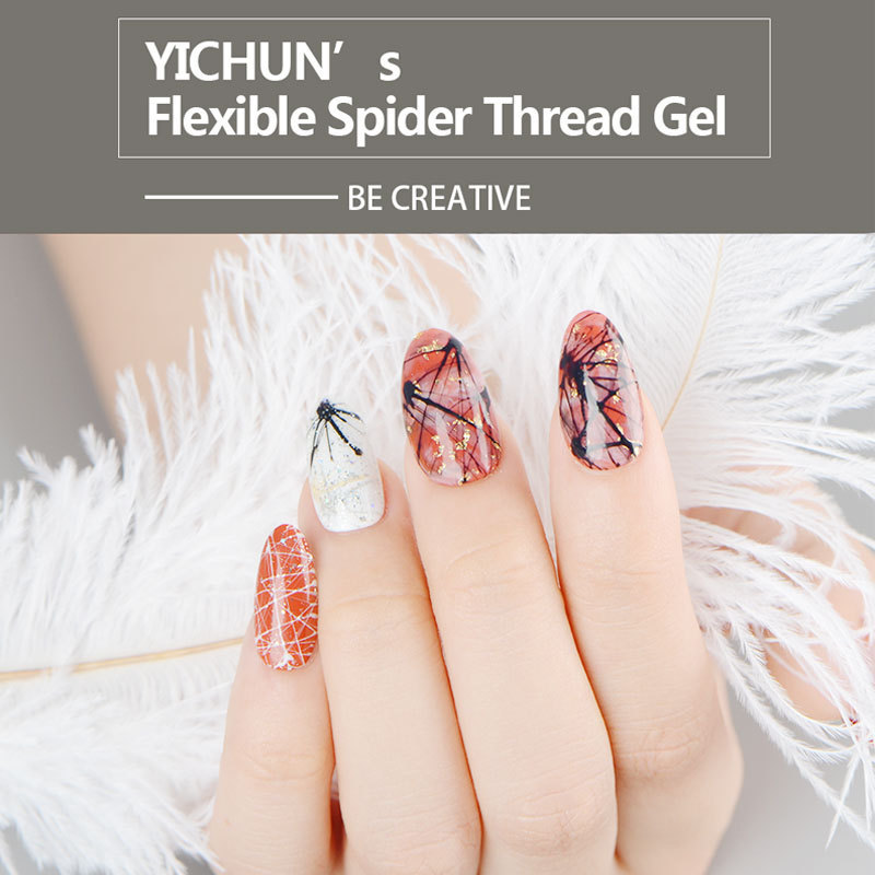 High Density Private Label Vegan Cosmetic Draw 3d Creative Nail Design LED UV Spider Gel Polish Nail Art Salon Supplies Products