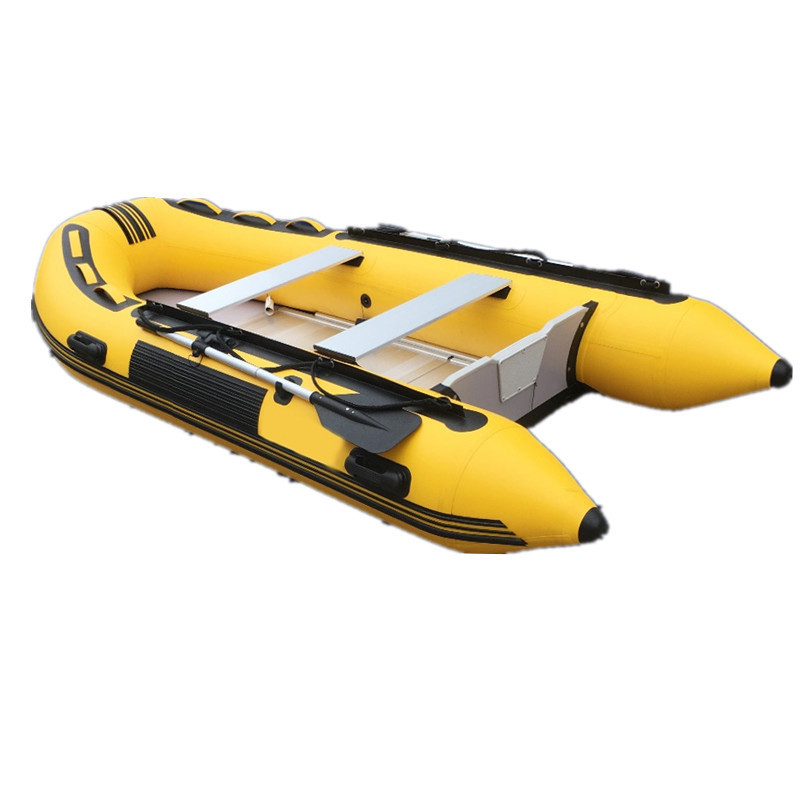 Inflatable Rubber Rafts Boat Home Fishing Boat with Electric Motor