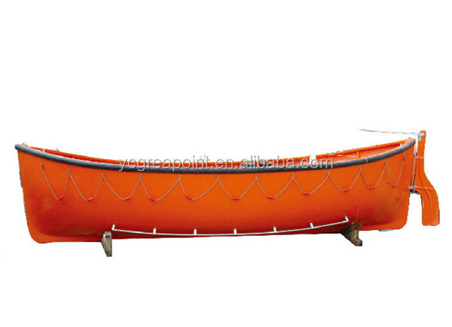 SOLAS Approved FRP Open Lifeboat for Sale