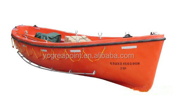 Fiberglass Open Type Lifeboat for sale