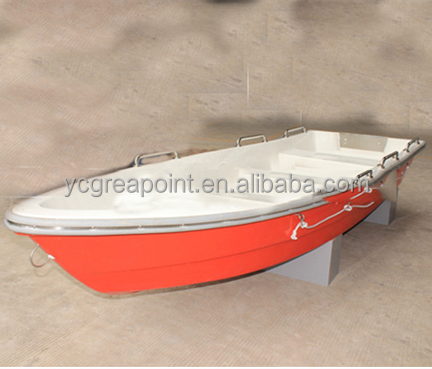 Small Fiberglass Fishing Dinghy Speed Boat