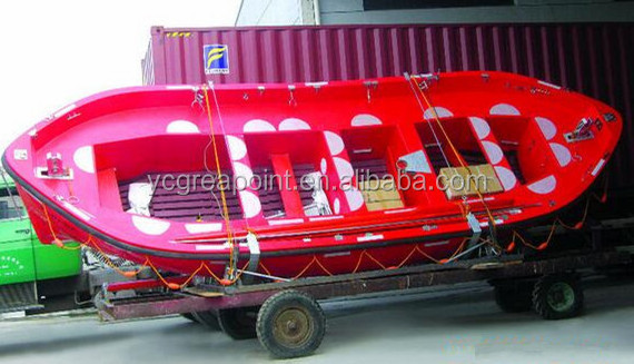 Fiberglass Open Type Lifeboat for sale