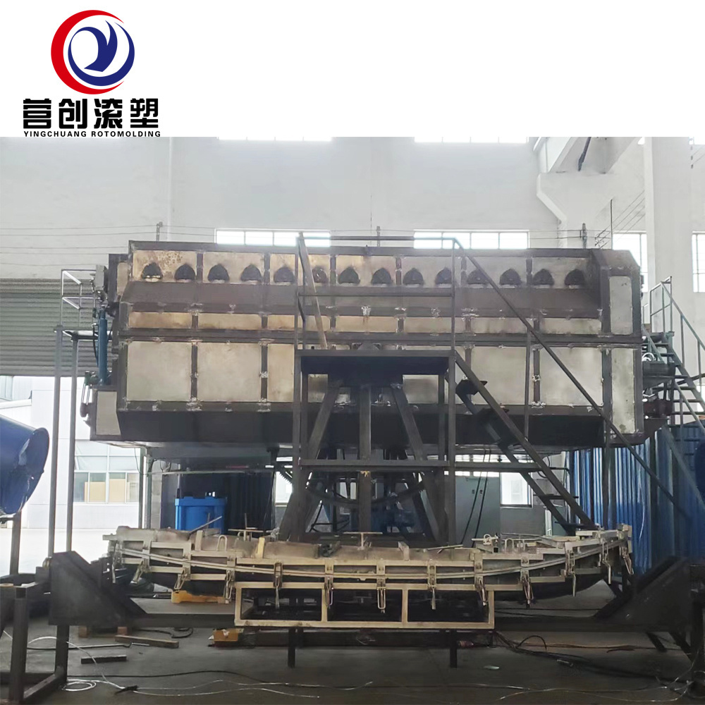 Swing Machine Production Line Fishing Boat Making Machine Rotomolding Machine