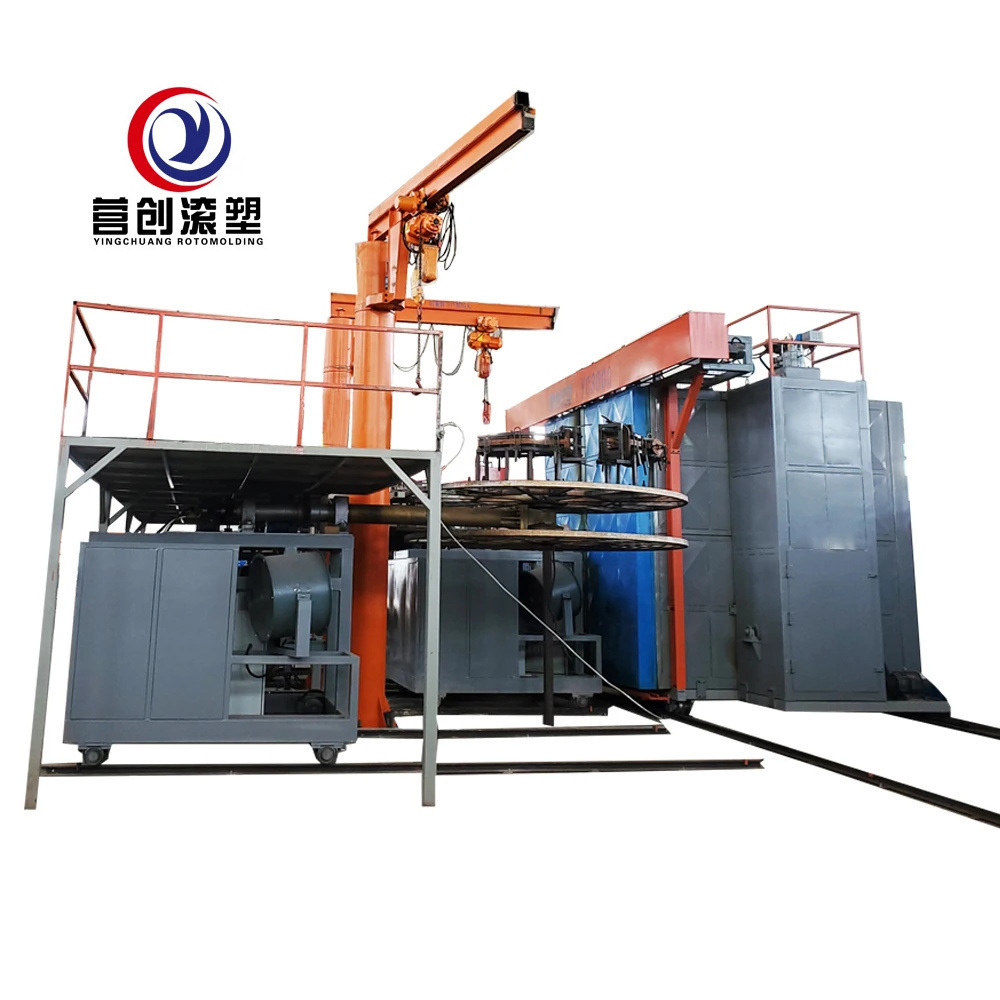 Multifunction Large Plastic Water Tank Making Machine Rotomolding Shuttle Rotomolding Machine