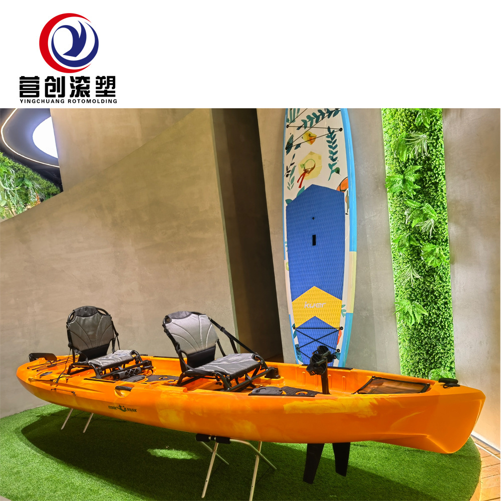 Plastic kayak mould  and boat mold  and oven swing rotomolding machine