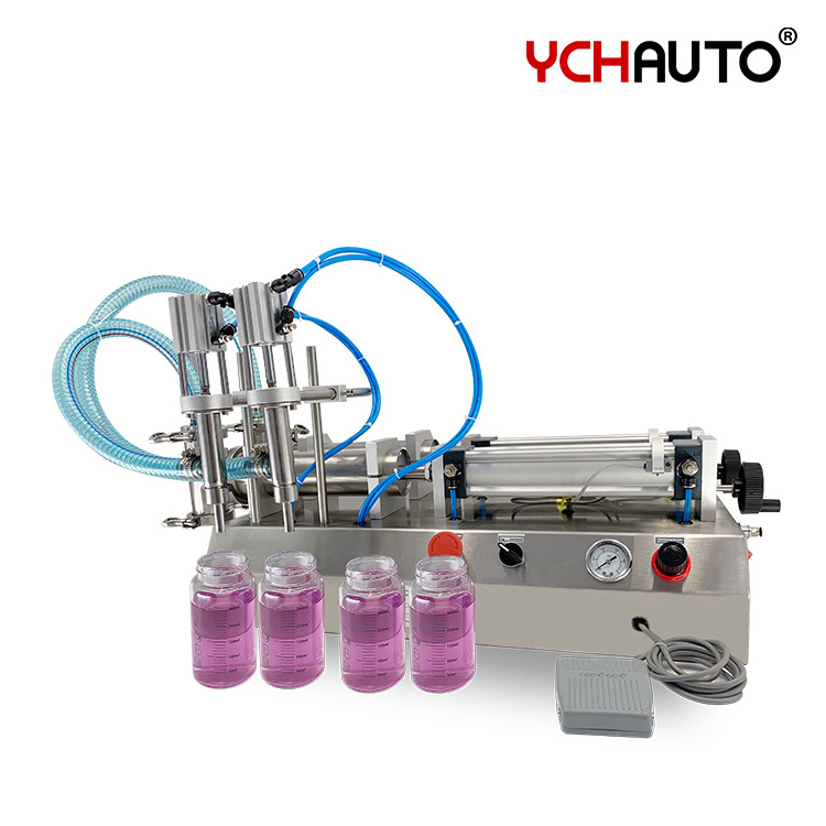 Honey Packing Machine Liquid Soap Production Line Tube Filling Machines Double Nozzles Manufacture Supply