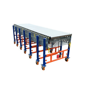 factory cheap price stable flexible 360 curved stainless steel roller conveyor for warehouse loading