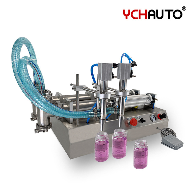 Soft Tube Filler Soda Liquid Dispenser Oil Honey Milk Bottle Piston Carbonated Drinks Filling Machine