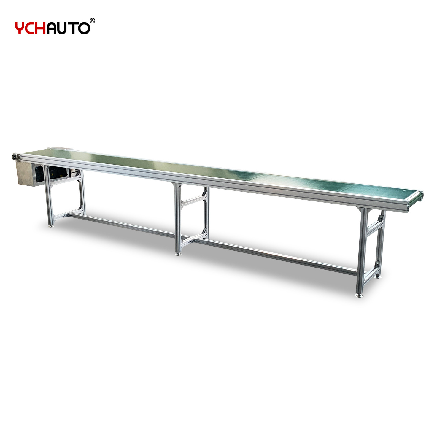 Conveyor Belt Sushi Mini Automatic Conveyors Durable Industrial Flat Belt Conveyor Green PVC For Small Business Ideas