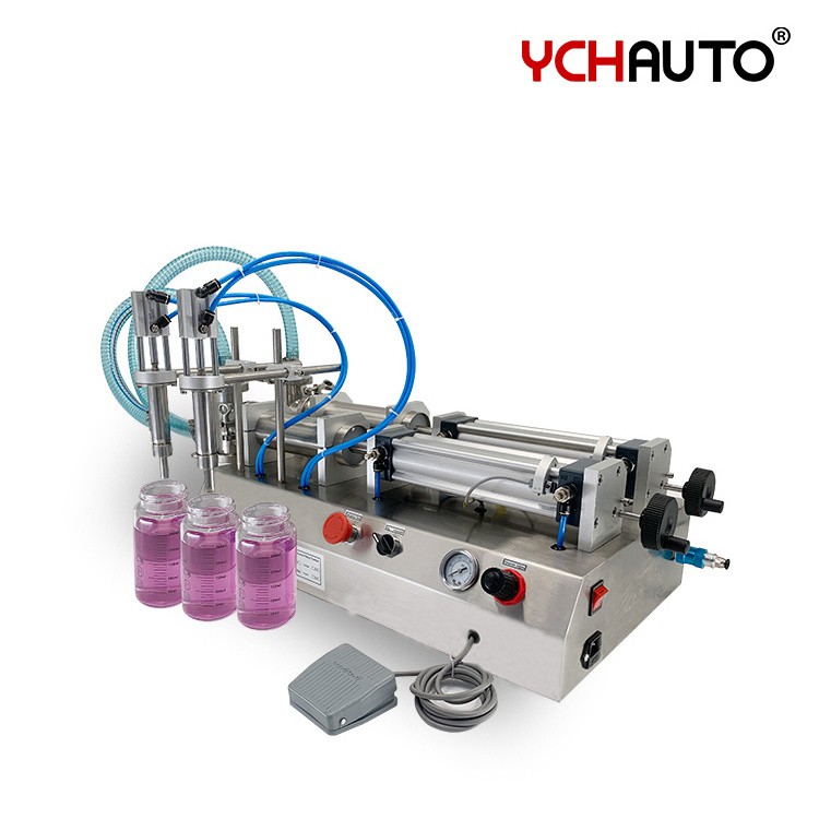 Soft Tube Filler Soda Liquid Dispenser Oil Honey Milk Bottle Piston Carbonated Drinks Filling Machine