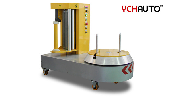 Hot Sales Automatic Airport Luggage Baggage Pallet Stretch Film Wrapper Machine With Factory Price And CE Certificate