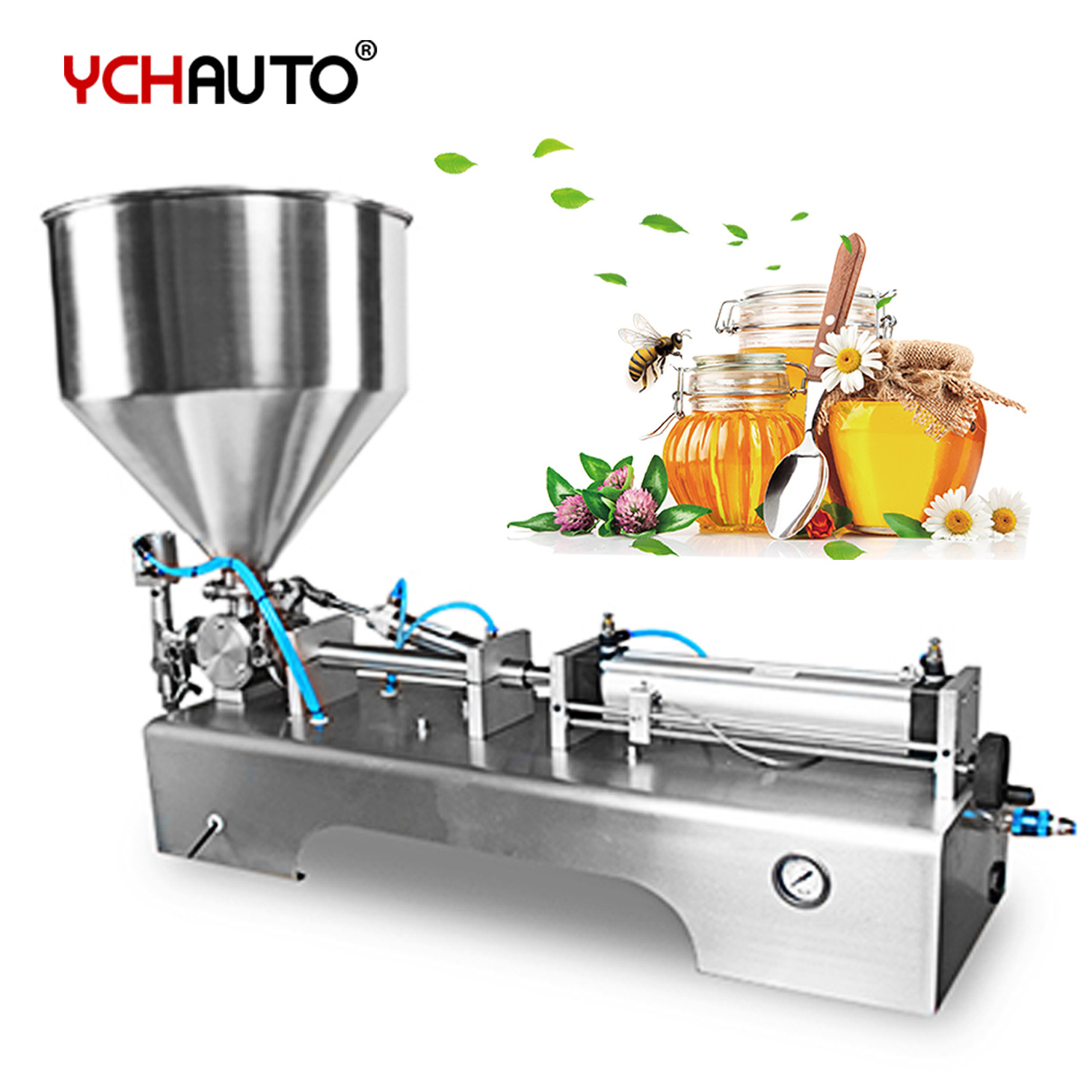 Semi Automatic Paste Filling Machine Cream Massage Oil Salad Sauce Dispenser Desktop Machines For Small Business