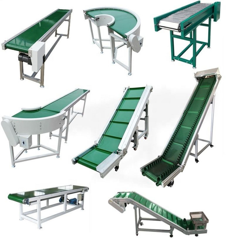 Portable Electric Conveyors Durable Food Grade Conveyor Belt for Fruit Sorting Sand and Gravel Conveyor Belt Scale Price