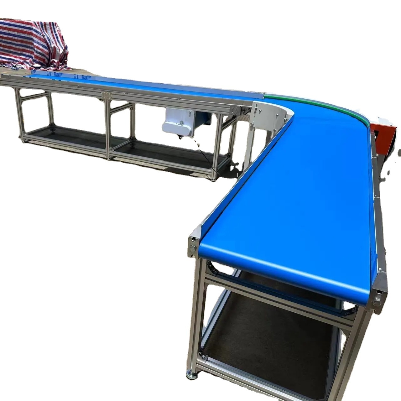 Ce Quality  110 V Speed Adjustable Flat PVC PU Belt  Automatic Conveyor Belt Scale  Price For Food SUSHI