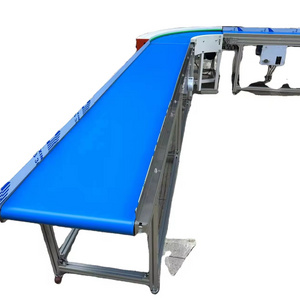 Ce Quality  110 V Speed Adjustable Flat PVC PU Belt  Automatic Conveyor Belt Scale  Price For Food SUSHI