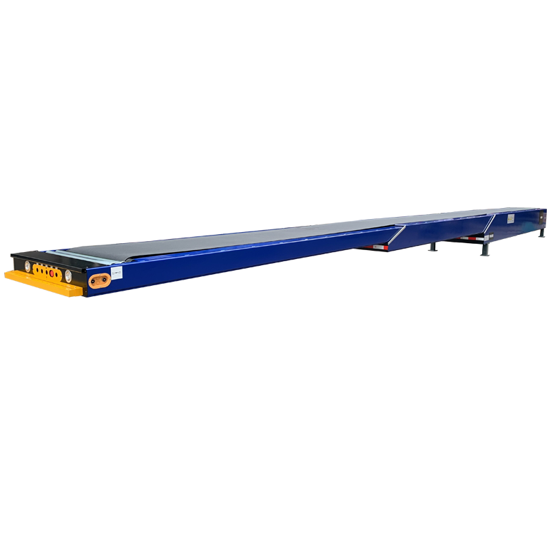 telescopic conveyor portable conveyor belt system mobile conveyor belts machine for food industry for loading