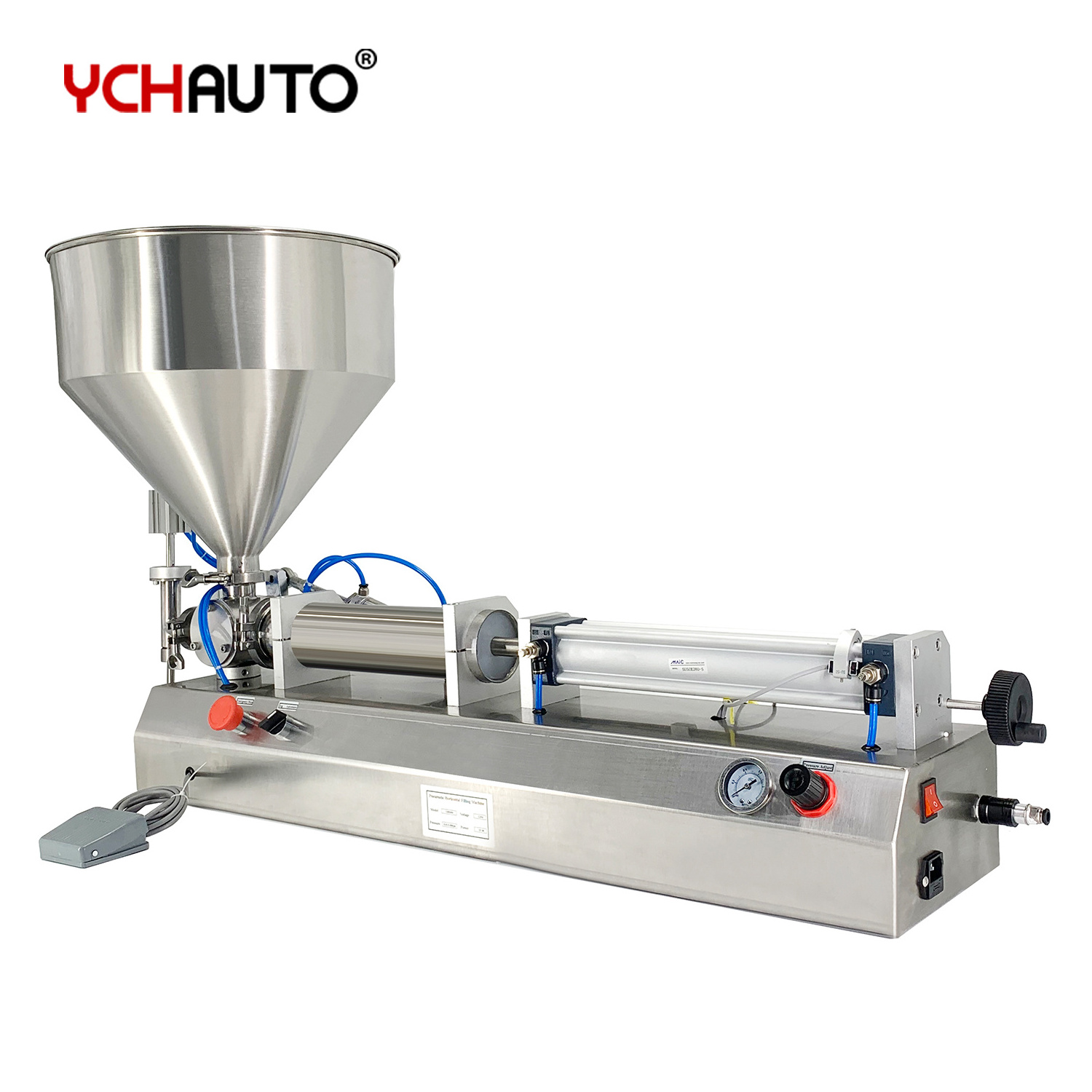 Semi Automatic Paste Filling Machine Cream Massage Oil Salad Sauce Dispenser Desktop Machines For Small Business