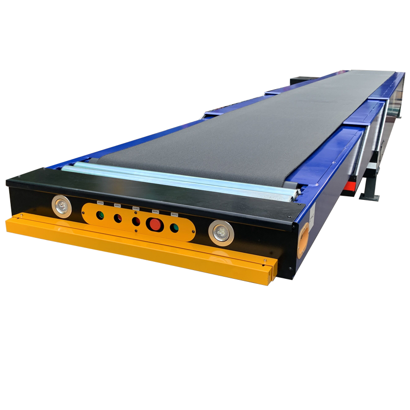 telescopic conveyor portable conveyor belt system mobile conveyor belts machine for food industry for loading