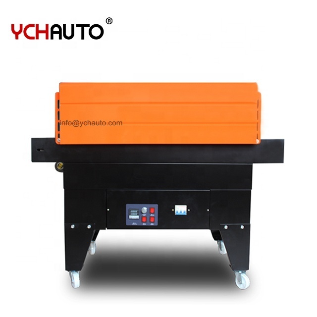 Hot sales full automatic heat shrink film packer shrinking wrapping machine with factory direct sale price