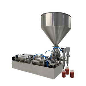 Manual Yogurt Fruit Puree Filling Machine Shampoo Ketchup Sauce Lotion Filling Machines Fast Delivery