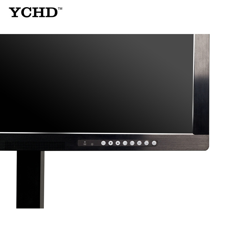 New arrivals YCHD 65 inch  lcd touch screen interactive flat panel whiteboard interactive smart board display support 20 points