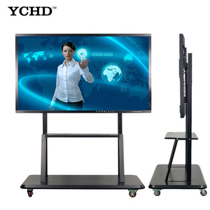 75inch ouch panel High Quality IR 4K Touch Screen Smart Interactive Whiteboard for Office Conference and School Teaching