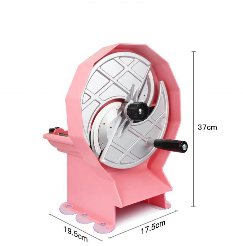 Fruit and Vegetable Slicer Household Multi-function Cutting Slicer for Lemon Potato Ginger Chip Slicer Machine With Double Slot