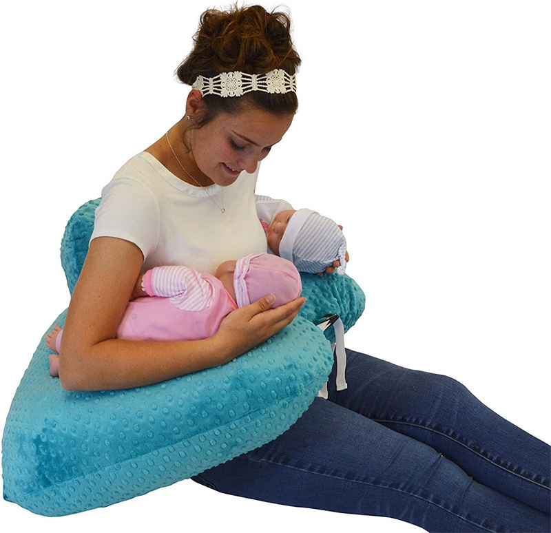 Customized Twins Baby Breastfeeding Nursing Pillows Twin Pillow Cushion