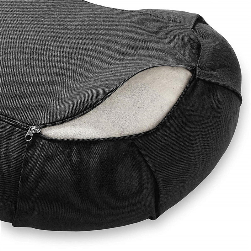 Wholesale Adjustable Buckwheat Hulls Inflatable Meditation Cushion